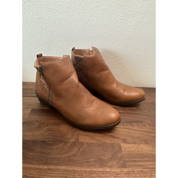 Women’s Outlooks Booties Brown Size 10 M Chancellor Boots Boho - Picture 1 of 10